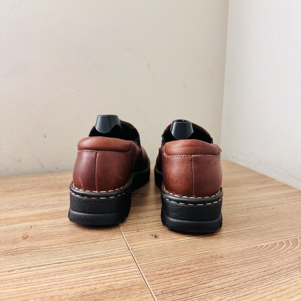 Eastland Newport Tan Leather Women’s Slip On Shoes Size 7 Wide - Picture 6 of 11